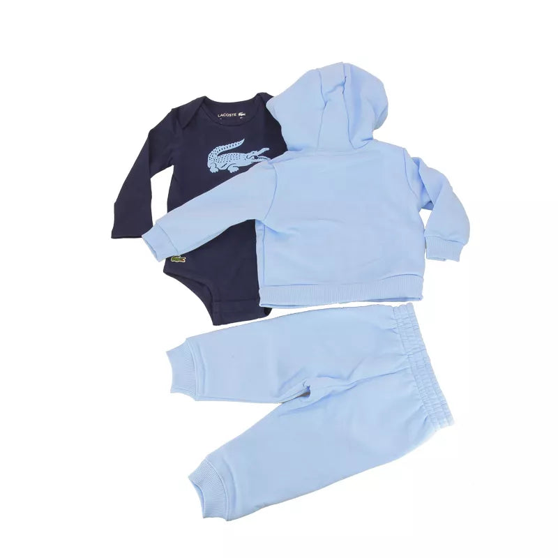 Ensemble jogging + Body ML + Tee Shirt ML Lacoste Bébé
