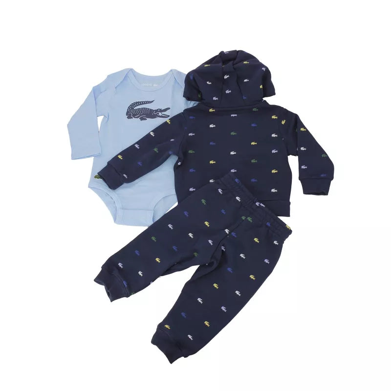 Ensemble jogging + Body ML + Tee Shirt ML Lacoste Bébé