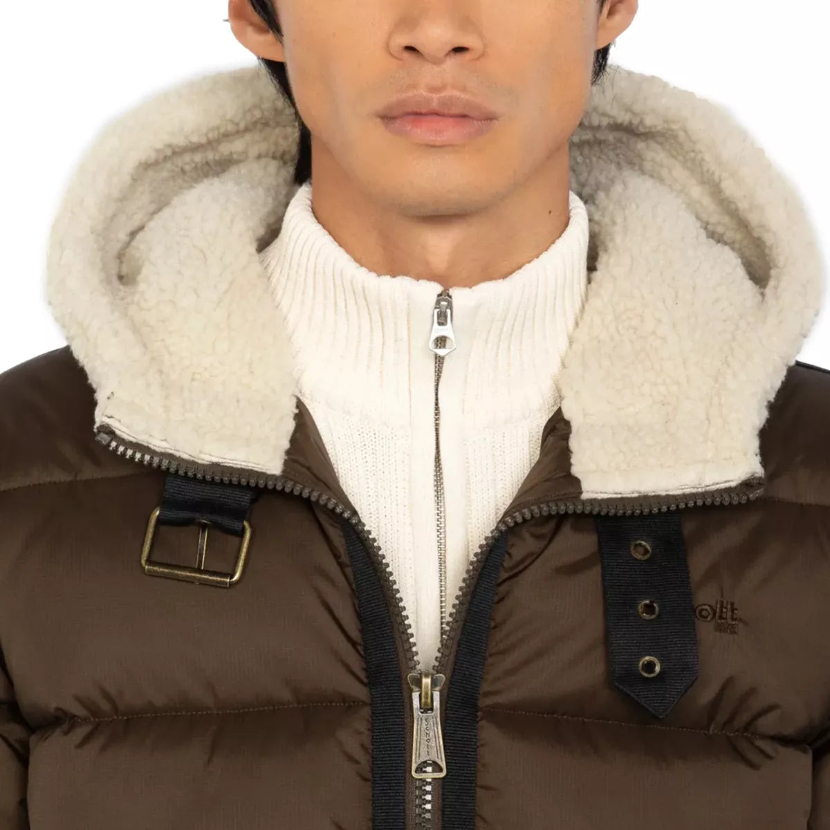 Doudoune à capuche Schott IDAK2 BOMBARDIER