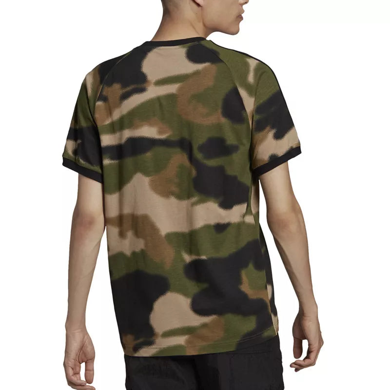 Tee-shirt adidas Originals CAMO 3-STRIPES