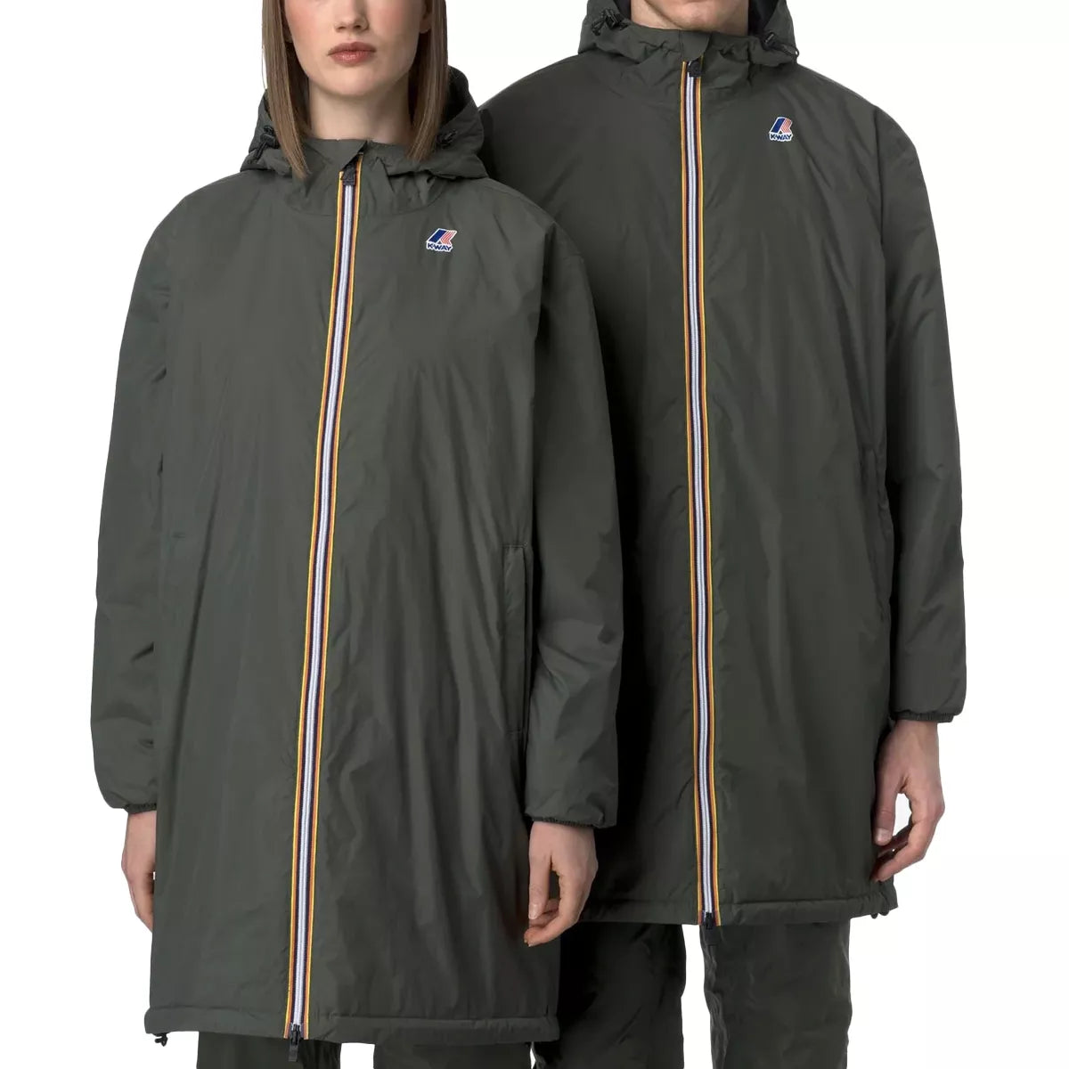 Parka Capuche Doublee K-Way LE VRAI 4.0 EIFFEL EAST WARM