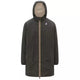 Parka Longue à Capuche Double Sherpa K-Way LE VRAI 4.0 EIFFEL EAST ORSETTO