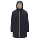 Parka Longue à Capuche Double Sherpa K-Way LE VRAI 4.0 EIFFEL EAST ORSETTO