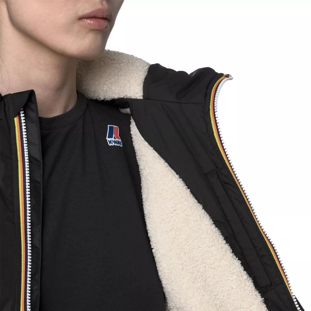 Blouson K-Way LE VRAI 4.0 ALBINE ORSETTO