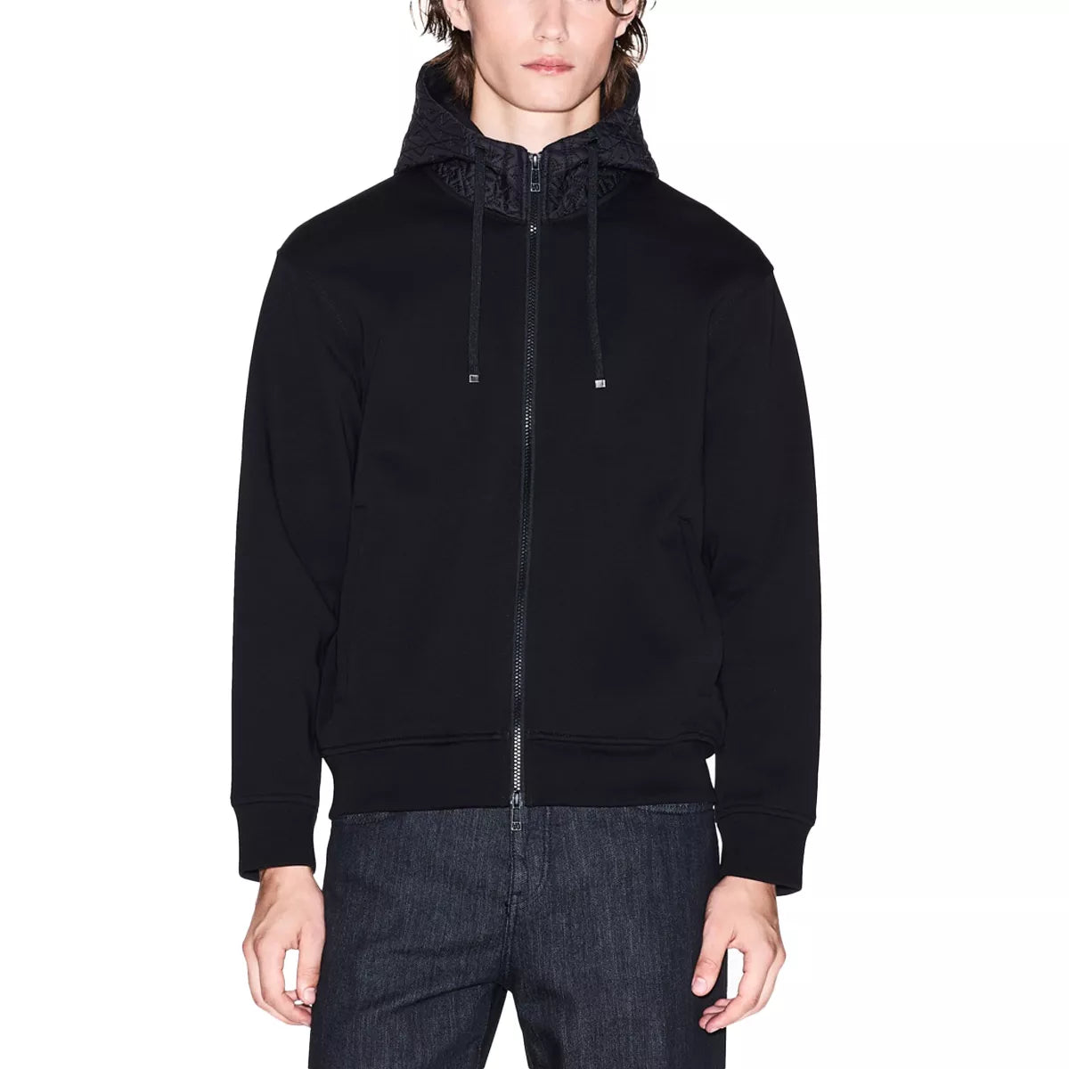 Sweatshirt à capuche zippé Armani Exchange