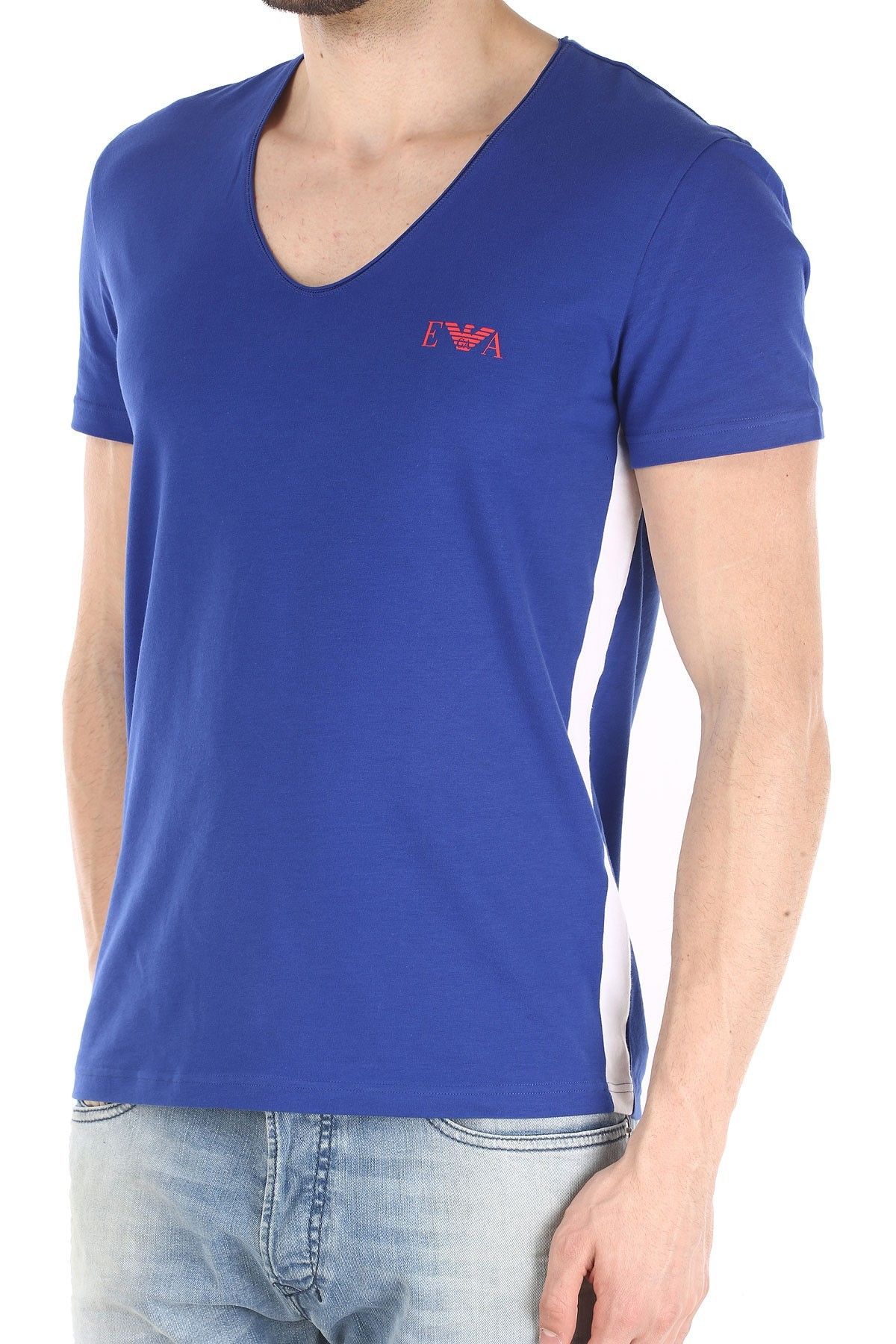 EA7 Emporio Armani Tee-shirt EA7 Emporio Armani V-Neck - 111417-7P510-40535