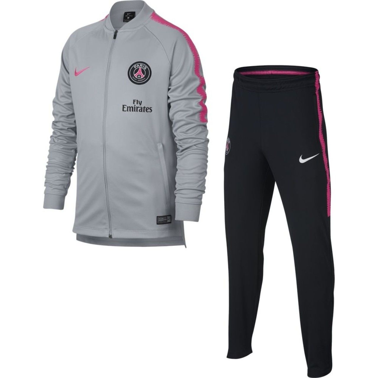 Ensembles de survêtement Nike PSG Y NK DRY SQD TRK SUIT 18/19 - Ref. 894403-015