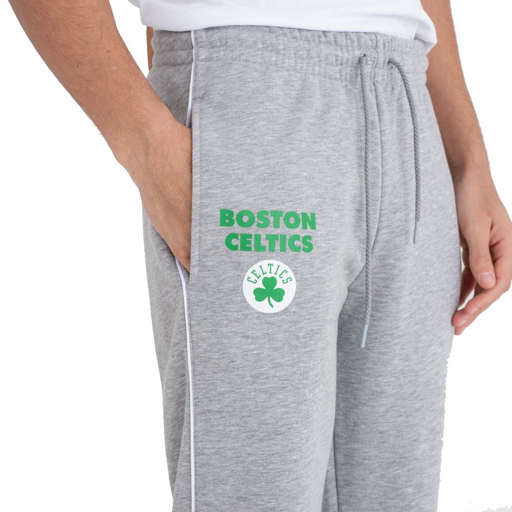 Pantalon de survêtement New Era NBA STRIPE PIPING BOSTON CELTICS - Ref. 11860096
