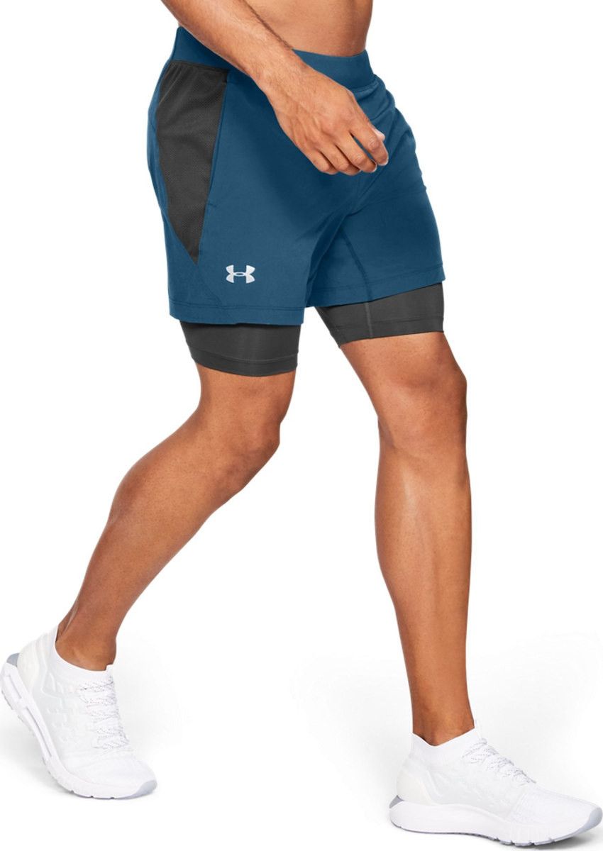 Shorts, bermudas Under Armour UA QUALIFER 2-IN-1 SHORT - Ref. 1326601-437