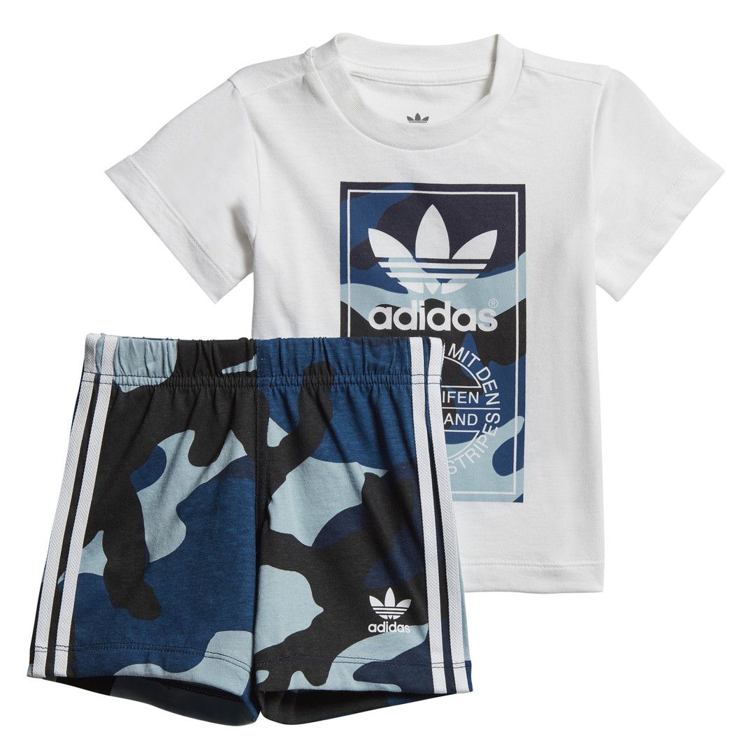 Ensembles de survÃªtement adidas Originals CAMO TEE SET - Ref. DW3843
