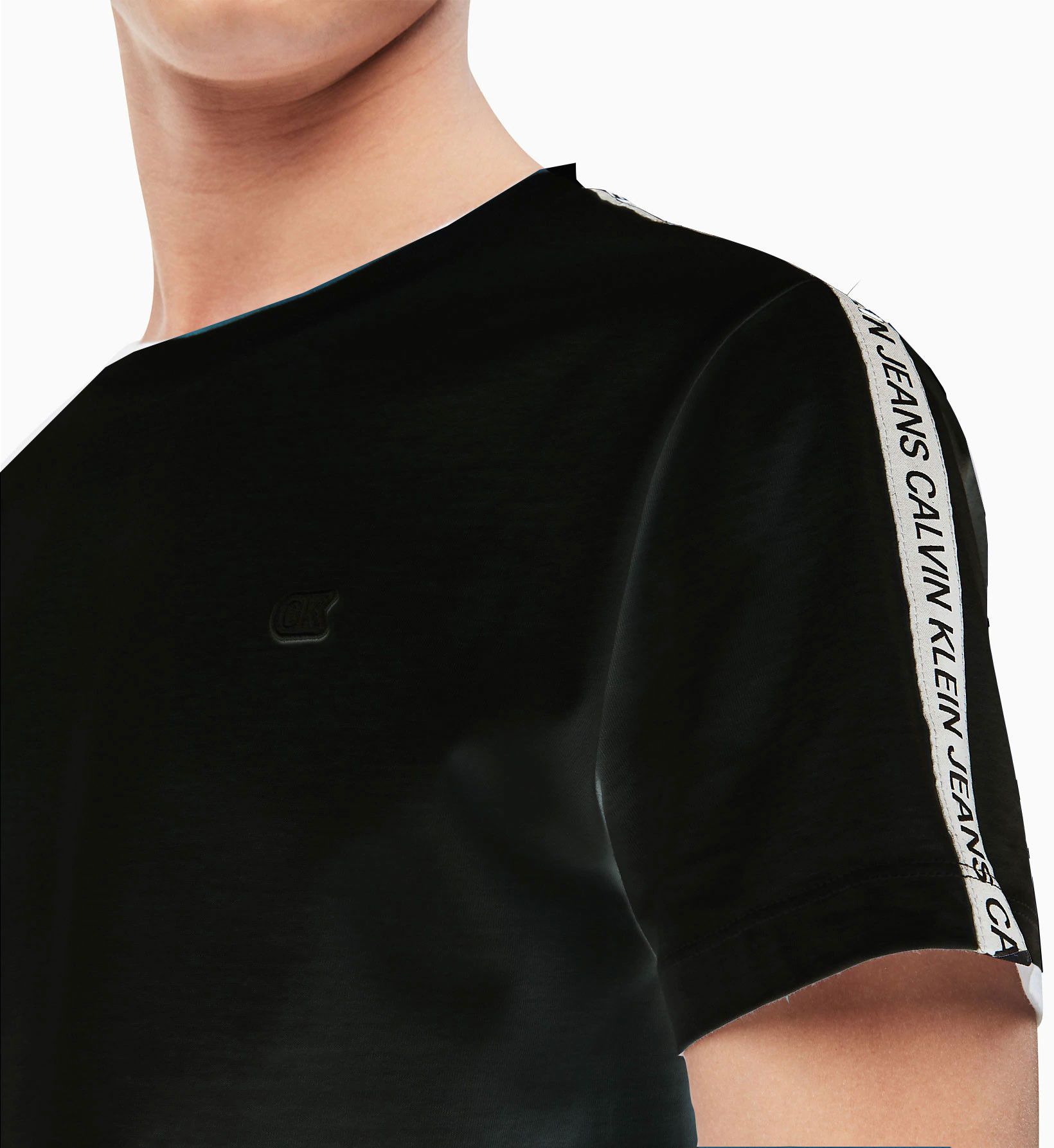 Tee-shirt Calvin Klein SLEEVES LOGO INSTIT - Ref. J30J312577-099