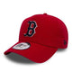 Casquette New Era BOSTO RED SOX 9FORTY MI-DROITE DELAVE