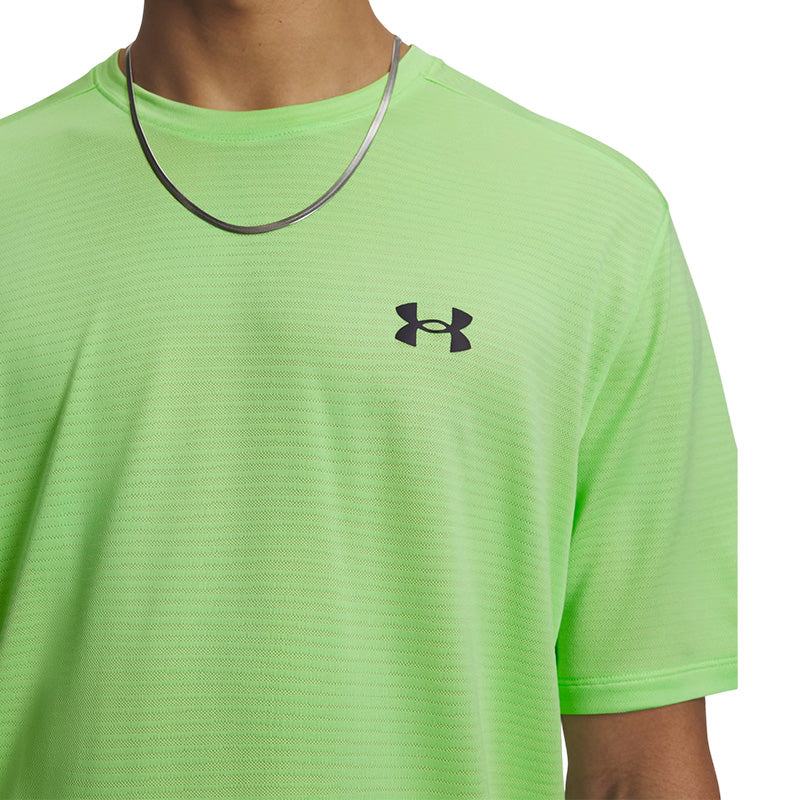 Tee-shirt Homme Under Armour TECH VENT VHS JACQUARD SS