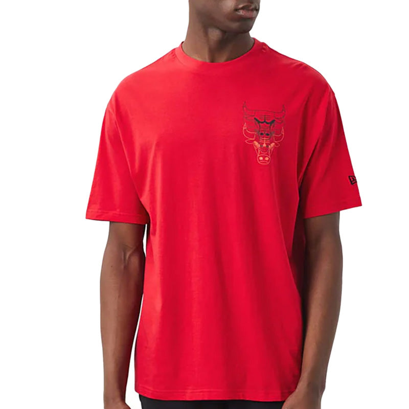Tee-shirt New Era Chicago Bulls NBA Oversize
