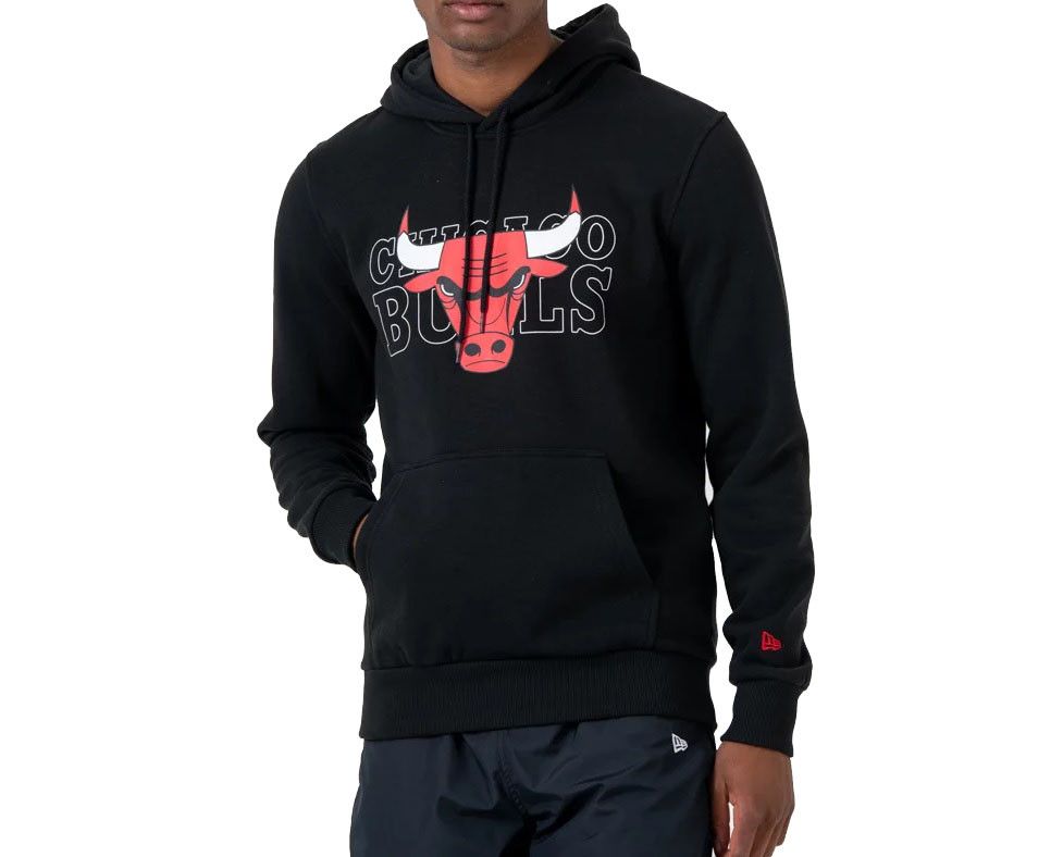 Sweats New Era NBA GRAPHIC OVERLAP HOODY CHIBUL