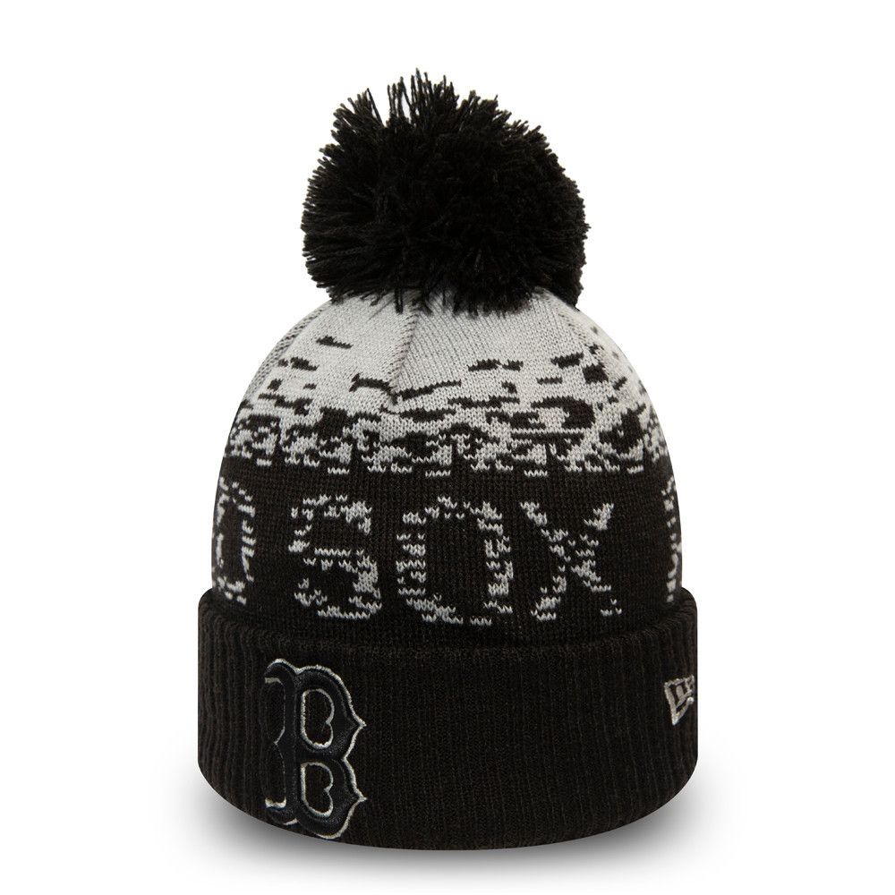 Bonnets New Era MLB SPORT KNIT BOSRED
