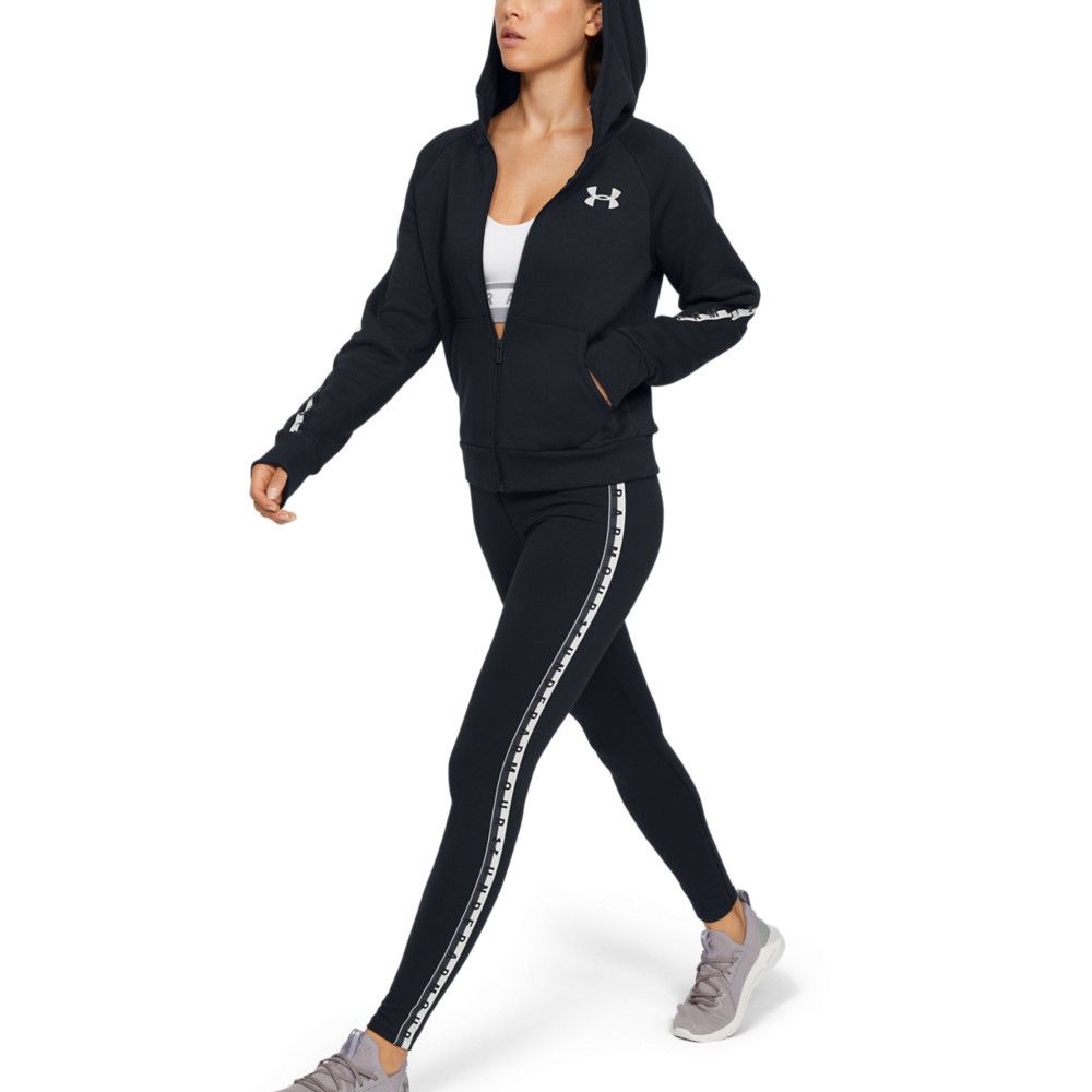 Vestes de survêtement Under Armour FLEECE TAPED FZ HOODIE