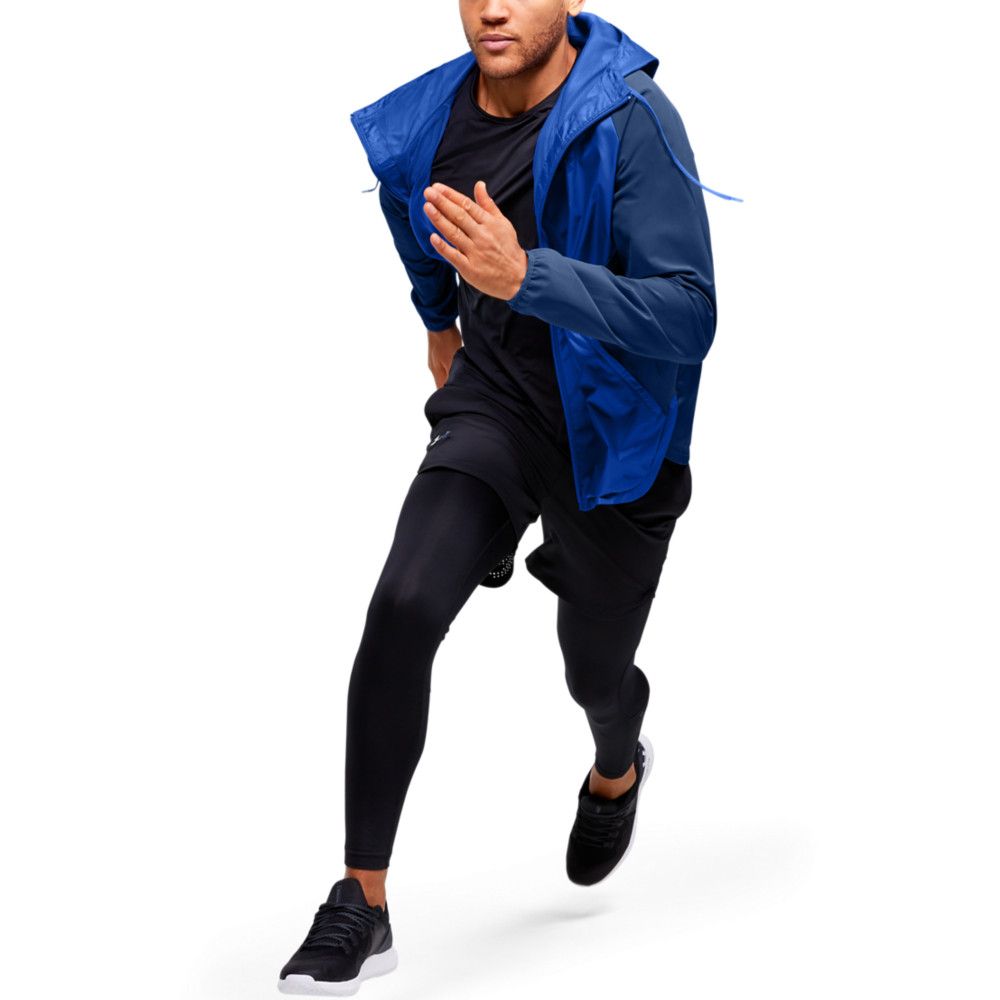 Pantalons de survêtement Under Armour STRETCH  WVN HOODED JKT