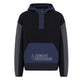 Sudadera con capucha de polar con bloques de color de Armani Exchange