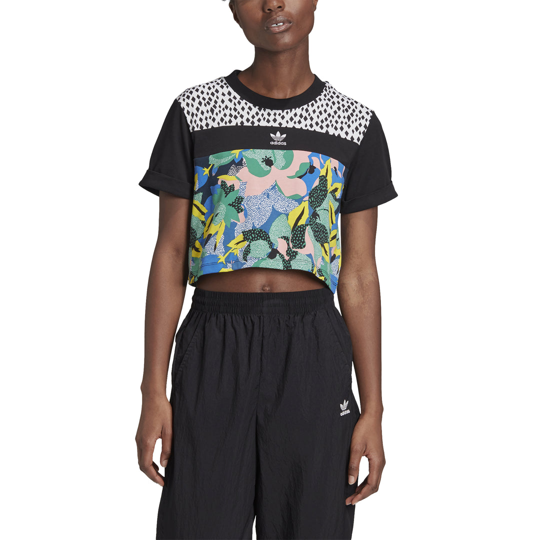 Tee-shirt adidas Originals CROPPED