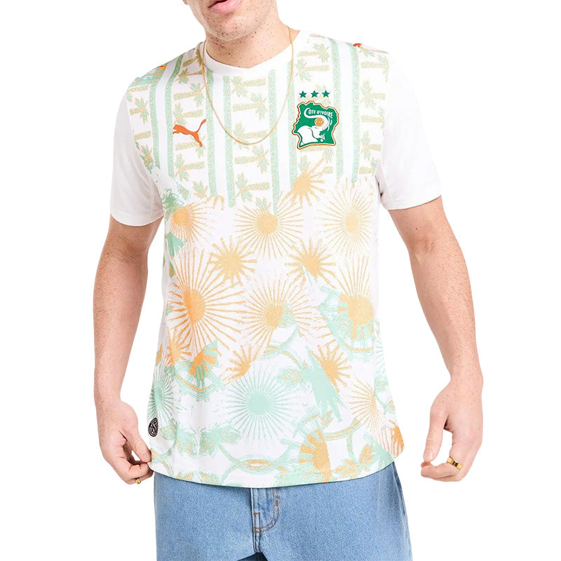 Tee-shirt Homme Puma FIF AWAY JERSEY REPLICA