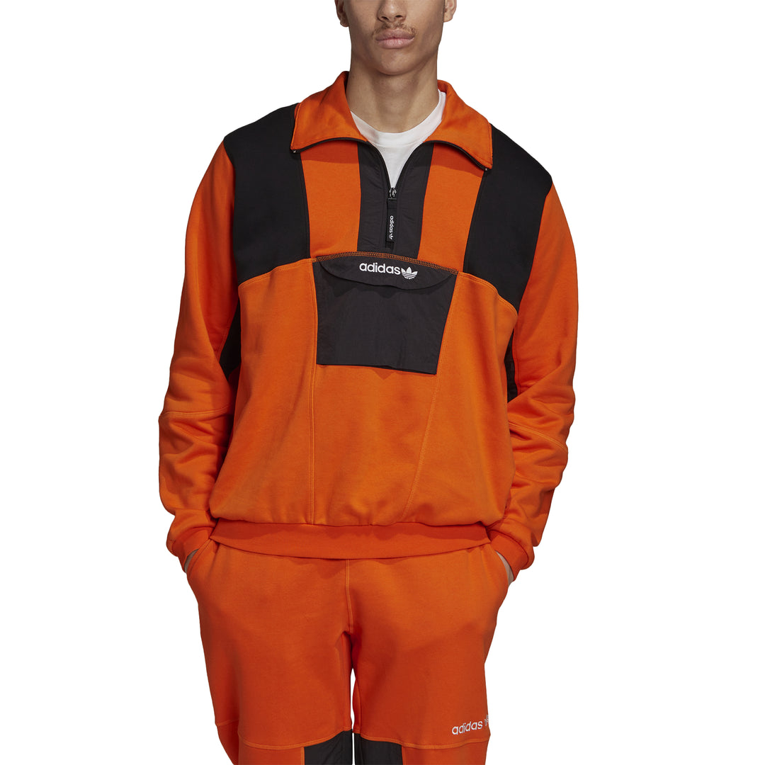 Sweat adidas Originals ADVENTURE FIELD HALF-ZIP