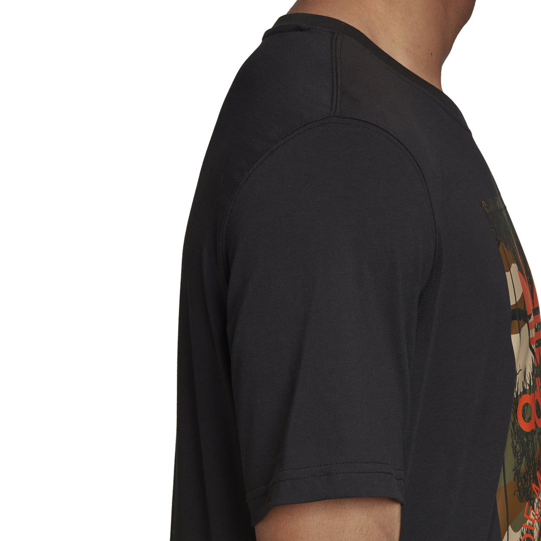 Tee-shirt adidas Originals CAMO TONGUE