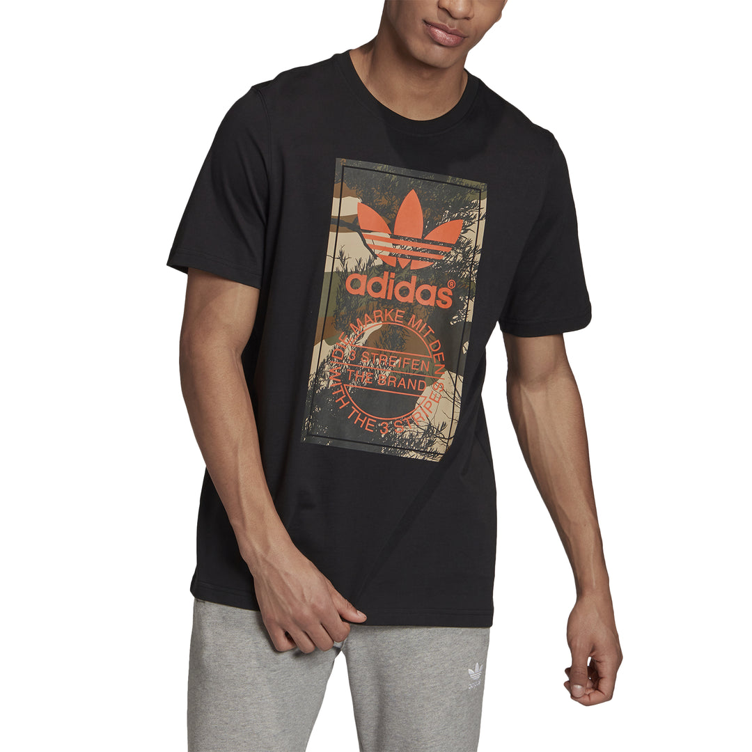 Tee-shirt adidas Originals CAMO TONGUE