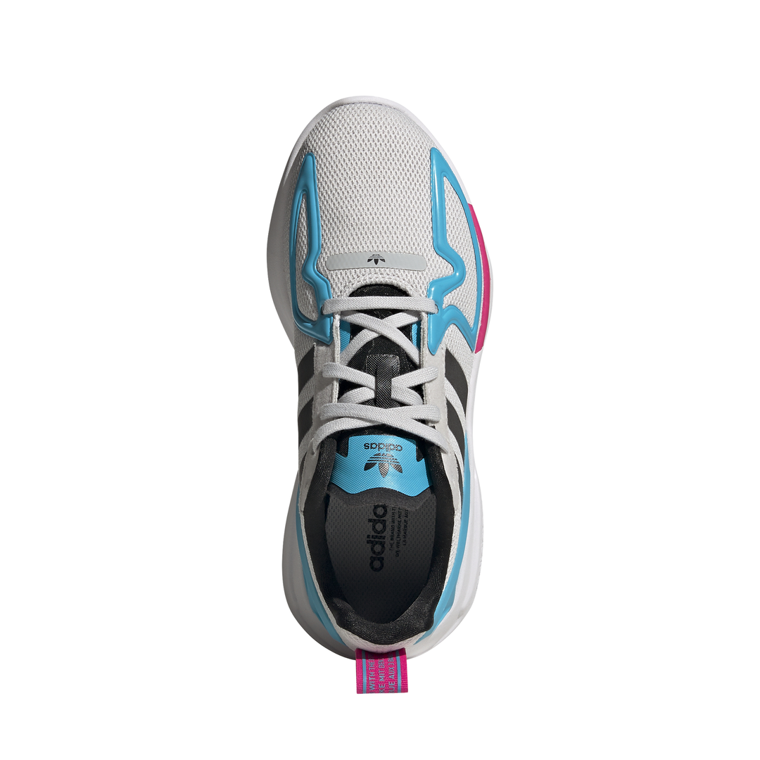 ① Pegashoes - Basket Adidas Originals Zx 2k Flux Junior Gris - FW1908