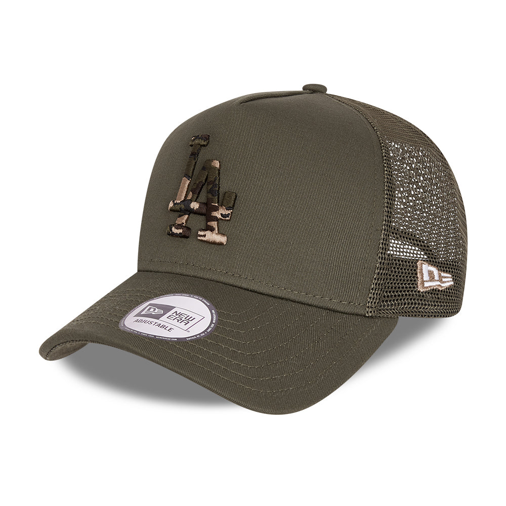 Casquette New LOS ANGELES DODGERS CITY CAMO A-FRAME TRUCKER