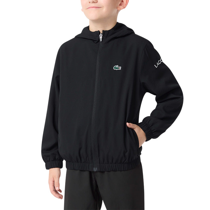 Veste de survêtement capuche Lacoste DIAMANT TAFFETA Enfant