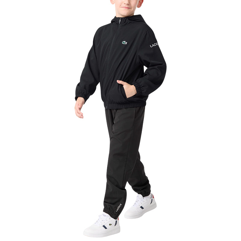 Veste de survêtement capuche Lacoste DIAMANT TAFFETA Enfant