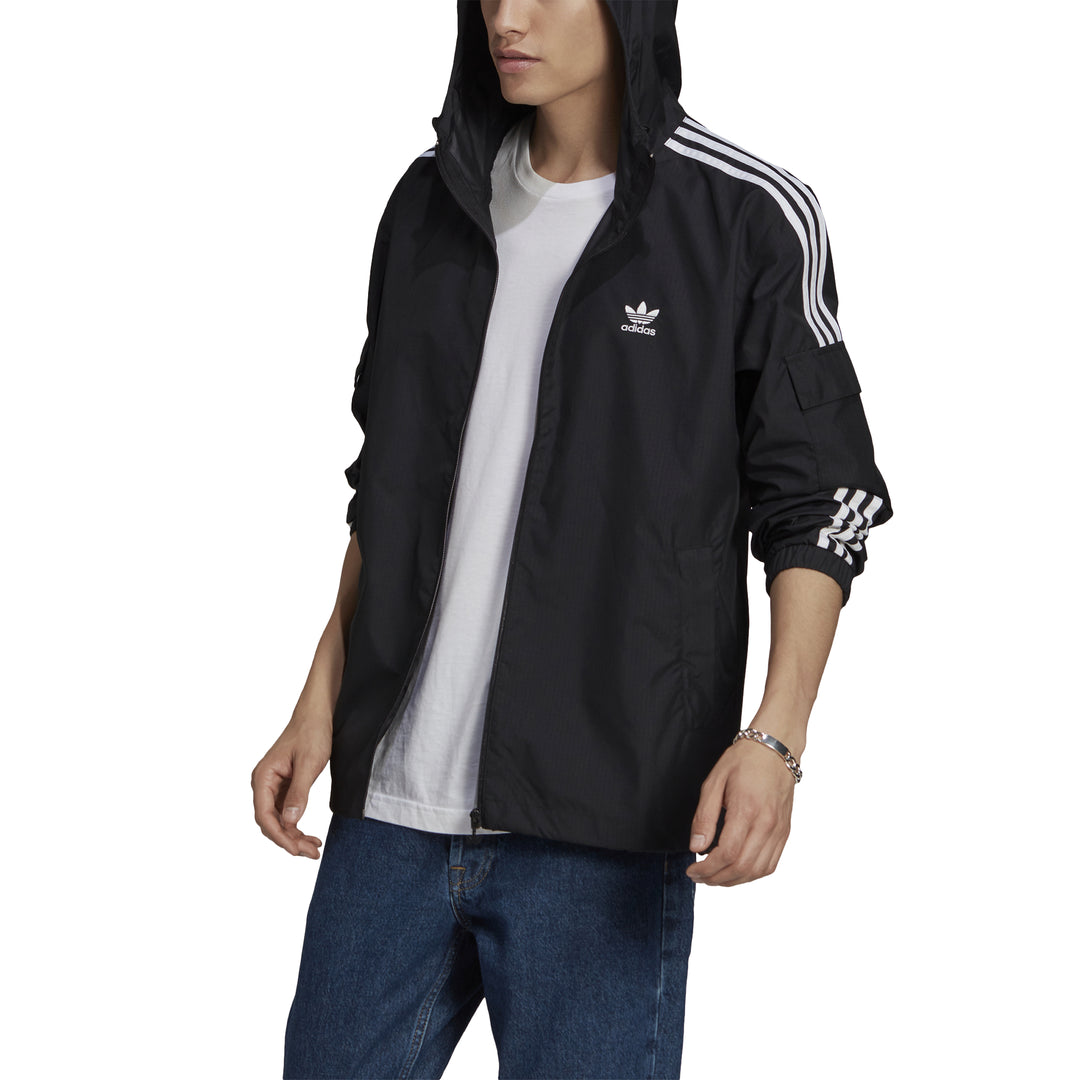 Veste coupe-vent adidas Originals ADICOLOR CLASSICS 3-STRIPES FULL-ZIP