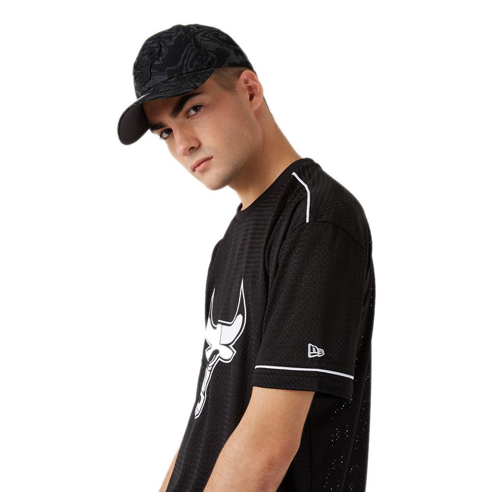 Tee-shirt New Era CHICAGO BULLS TEAM LOGO OVERSIZED