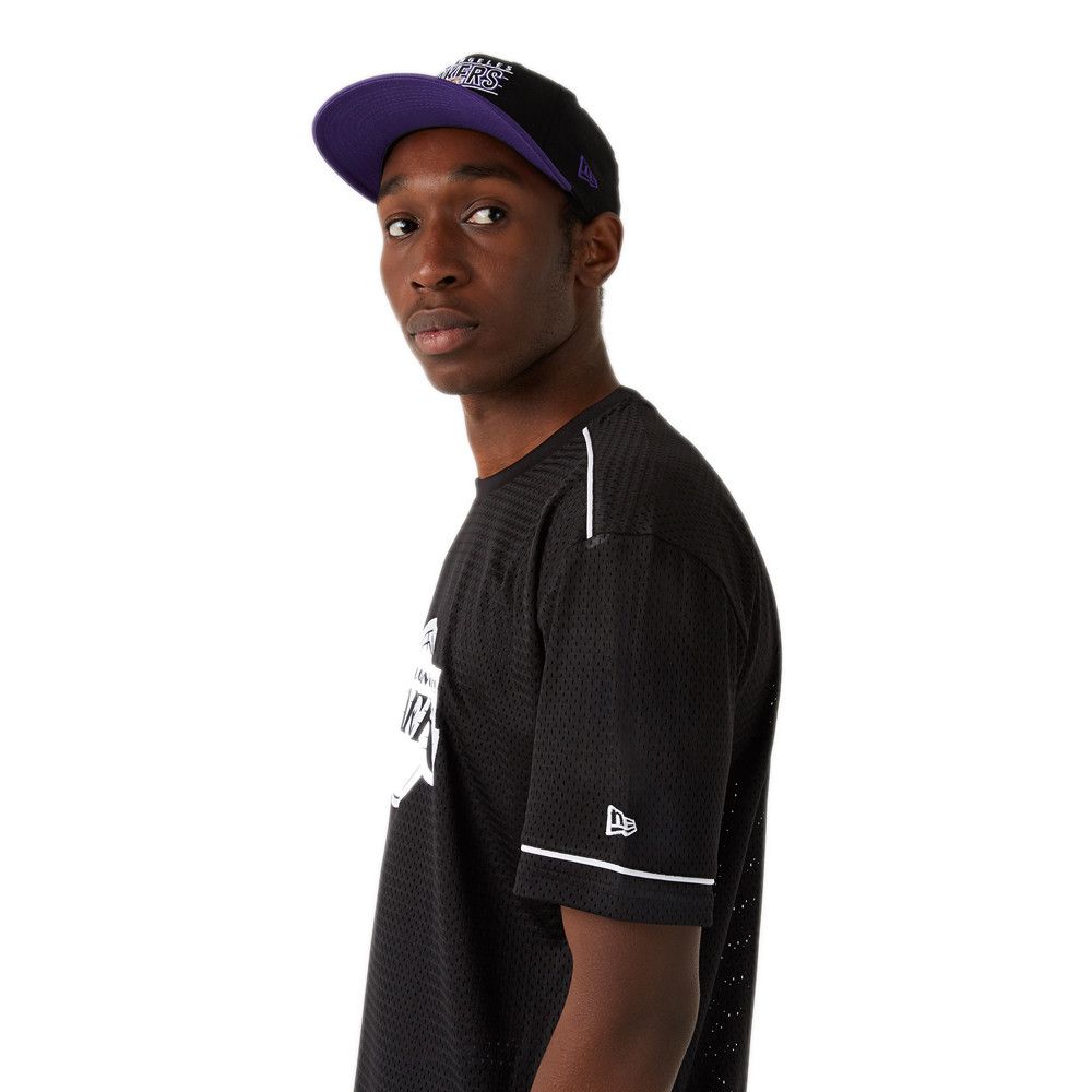Tee-shirt New Era LOS ANGELES LAKERS TEAM LOGO OVERSIZED