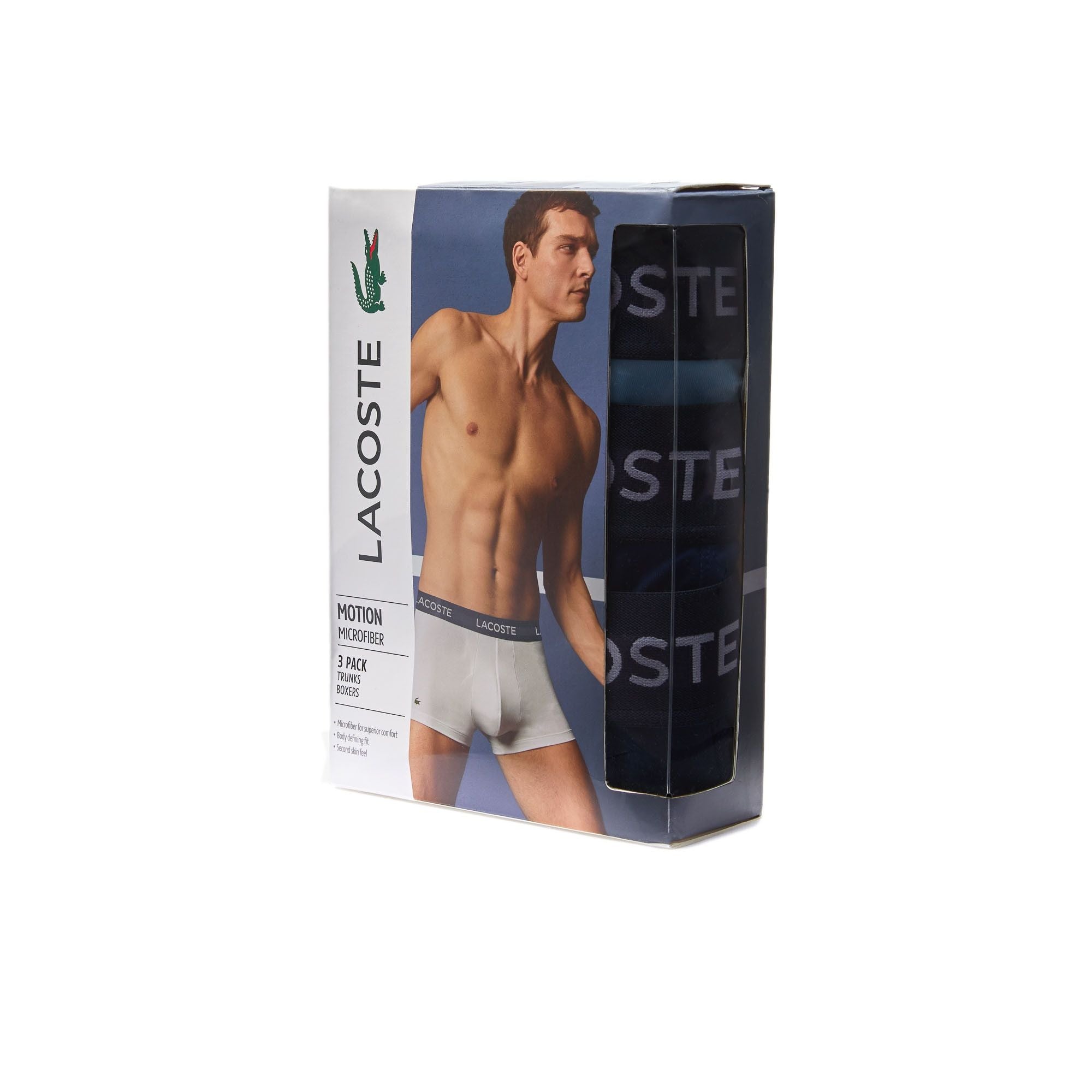 Pack de 3 boxers Lacoste