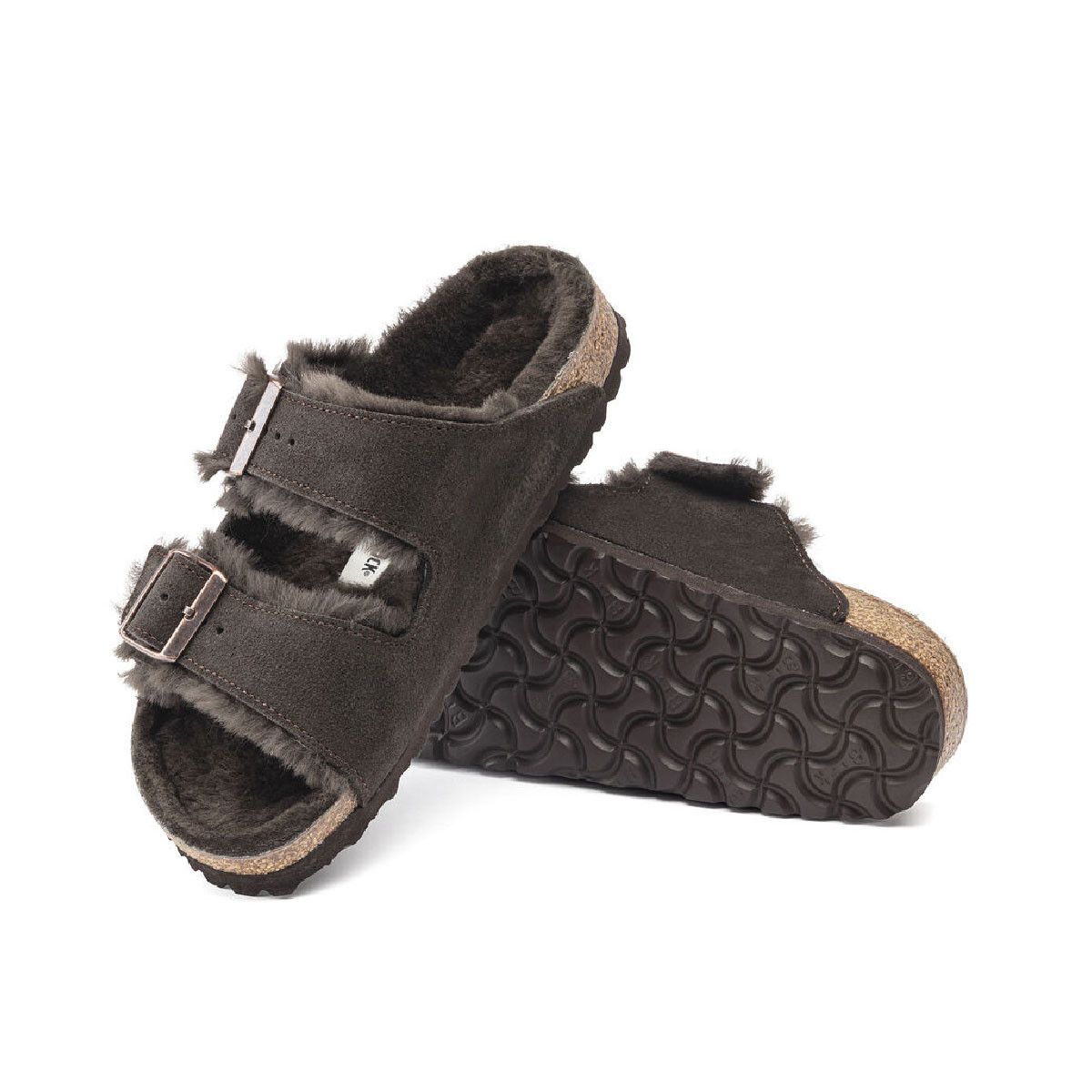 Sandale Birkenstock ARIZONA VL SHEARLING étroite