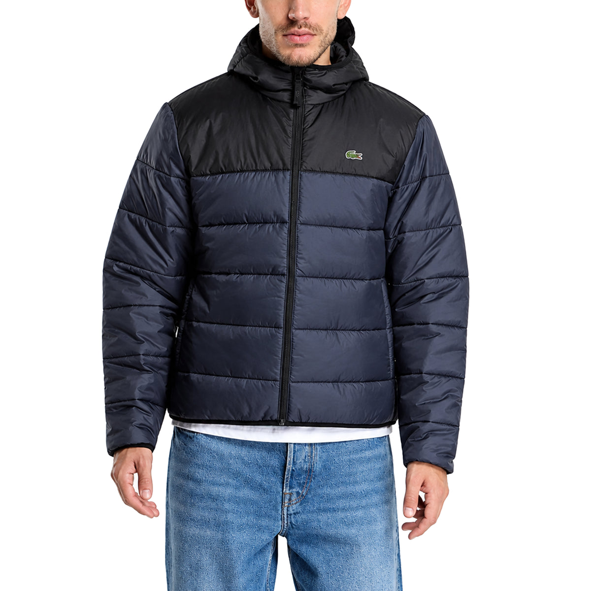 Doudoune à Capuche Homme Lacoste