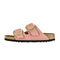 Sandale Femme Birkenstock ARIZONA BIG BUCKLE CUIR NUBUCK étroite