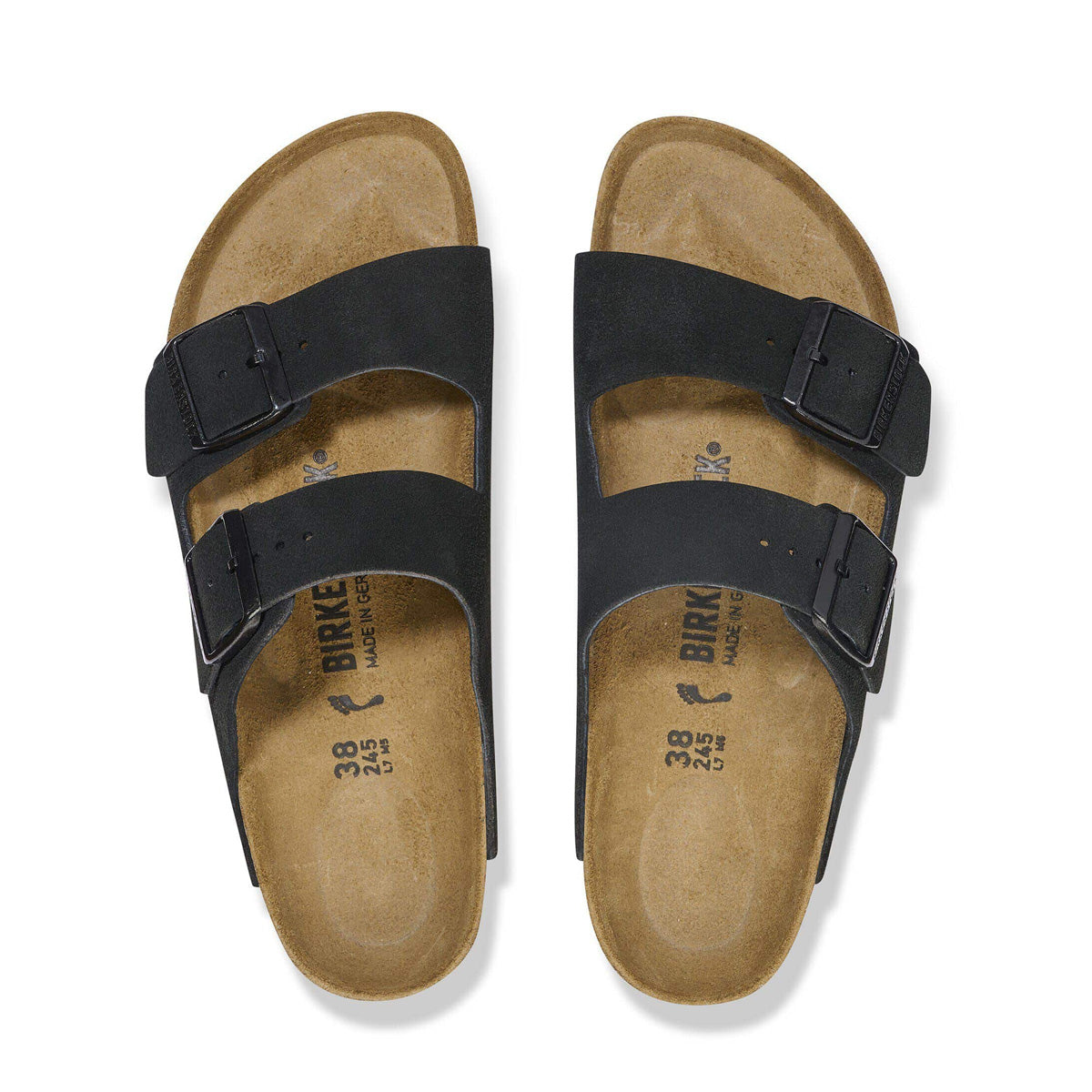 Sandalias Birkenstock ARIZONA CUERO NOBUCK estrecho para mujer