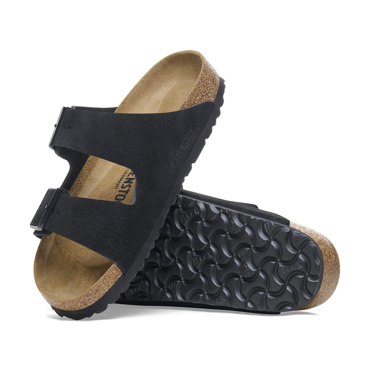 Sandalias Birkenstock ARIZONA CUERO NOBUCK estrecho para mujer