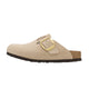 Pantuflas estrechas Birkenstock BOSTON BIG BUCKLE NUBUCK