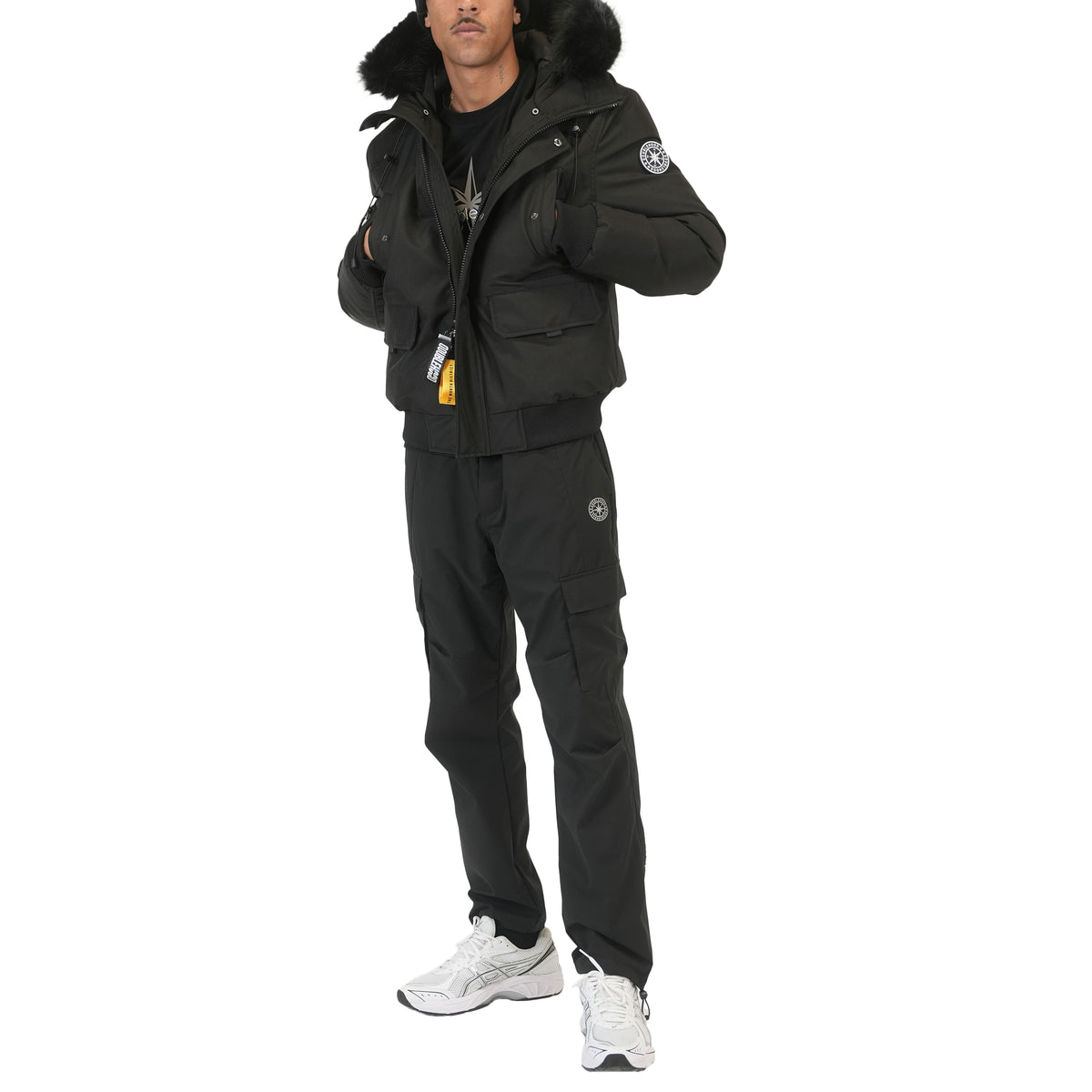Blouson à capuche Homme Doublehood
