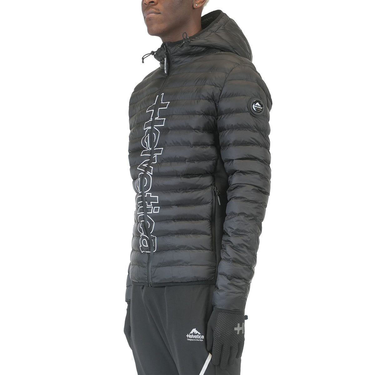 Doudoune à Capuche Homme Helvetica