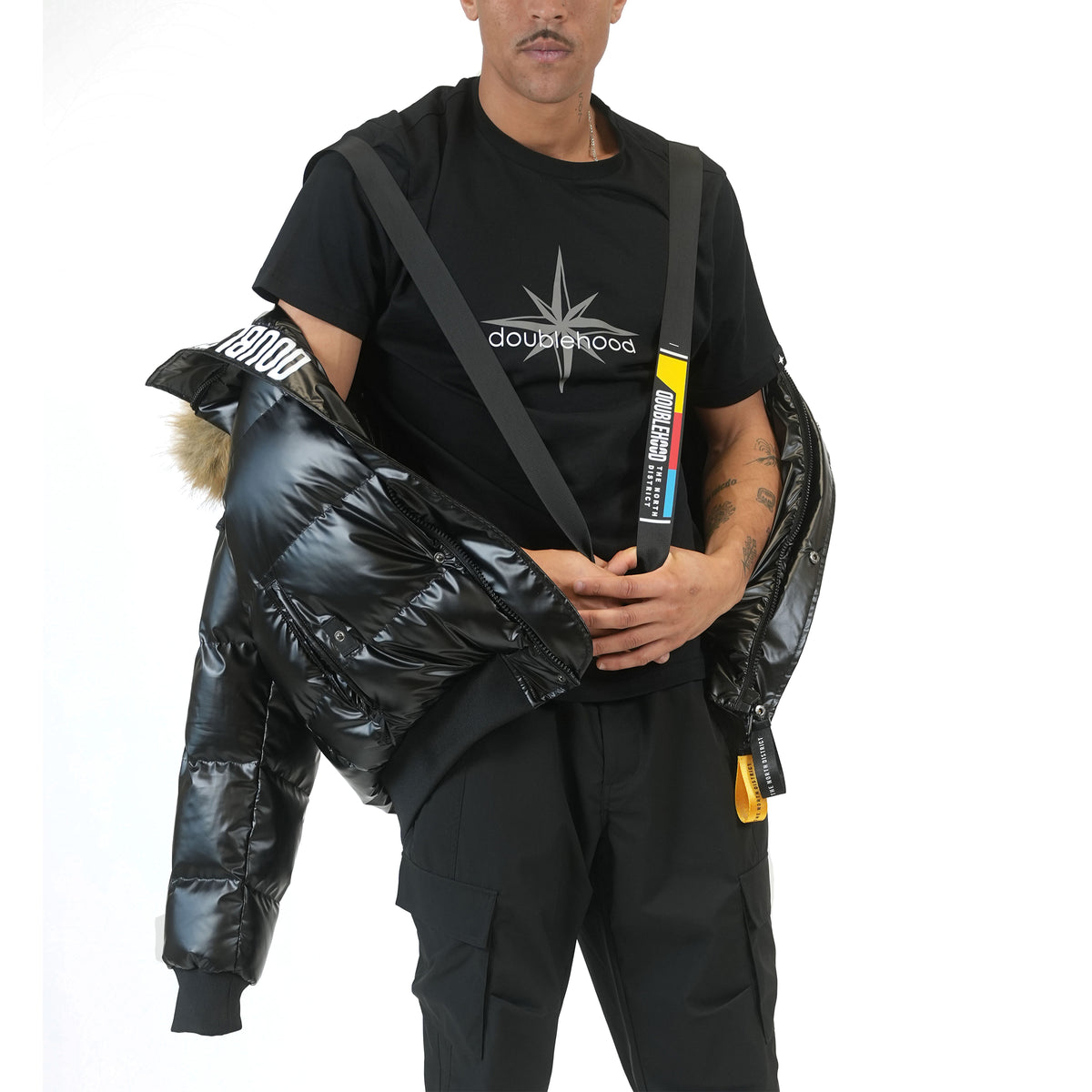 Doudoune à Capuche Homme Doublehood