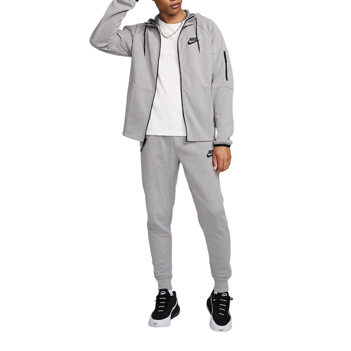 Sweatshirt à capuche zippé Homme Nike SPORTSWEAR TECH ESSENTIALS