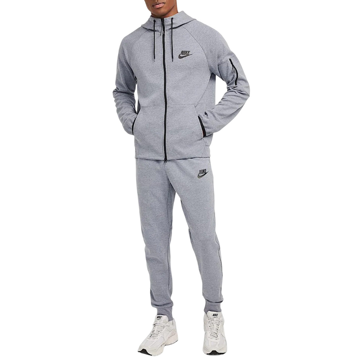 Sweatshirt à capuche zippé Homme Nike SPORTSWEAR TECH ESSENTIALS