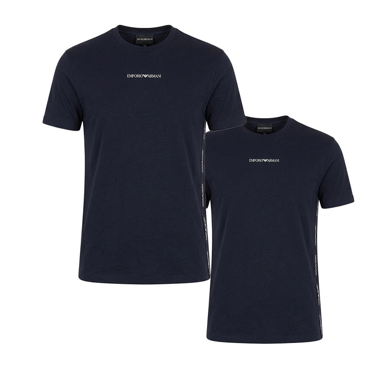 Pack de 2 Tee-shirts Homme EA7 Emporio Armani