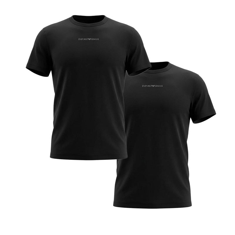 Pack de 2 Tee-shirts Homme EA7 Emporio Armani