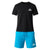 Black, Turquoise
